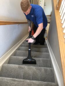 Evolution Stair Tool Cleaning Carpet