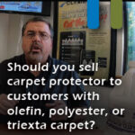 carpet protector for olefin polyester triexta