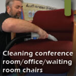 cleaning chairs