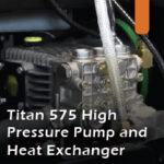 Titan 575 pressure pump heat exchanger