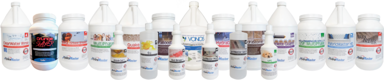 HydraMaster Chemical Products